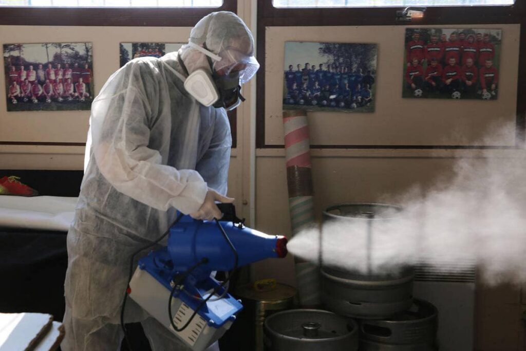 désinfection par nébulisation